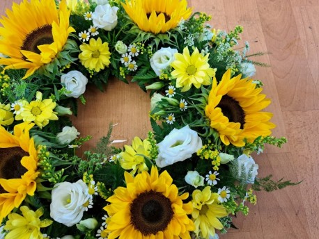 Sunflower Wreath