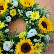 Sunflower Wreath