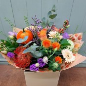 Happy Halloween Hand-Tied